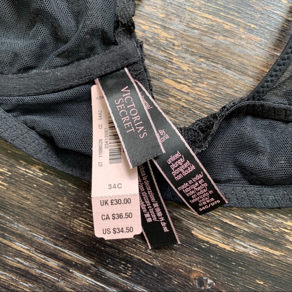 Body by Victoria unlined allover lace bra - Picture 5 of 5